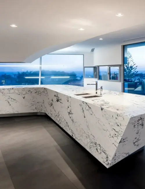 Arabescato quartz Northampton project