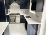 Aspen Ice quartz worktop project
