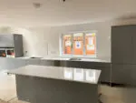 Aspen Ice quartz worktop project