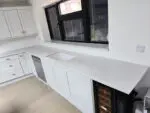 Capri White quartz East London Project