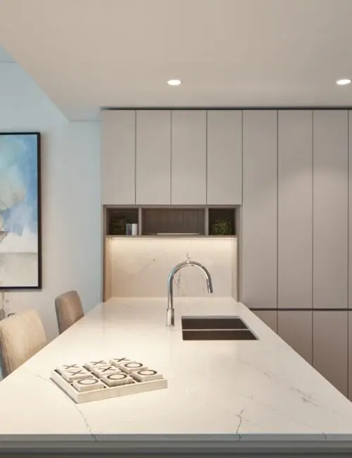 Ethereal Noctis Quartz worktop