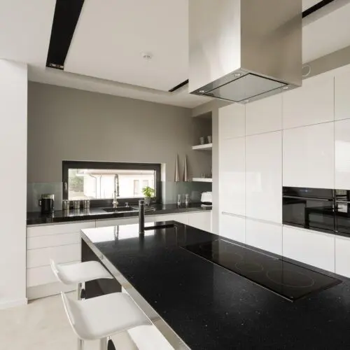 Midnight Starburst quartz worktop
