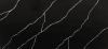 Nero Marquina quartz slab