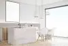White Eclpyse quartz Worktop