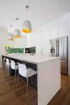 White Eclpyse quartz Worktop