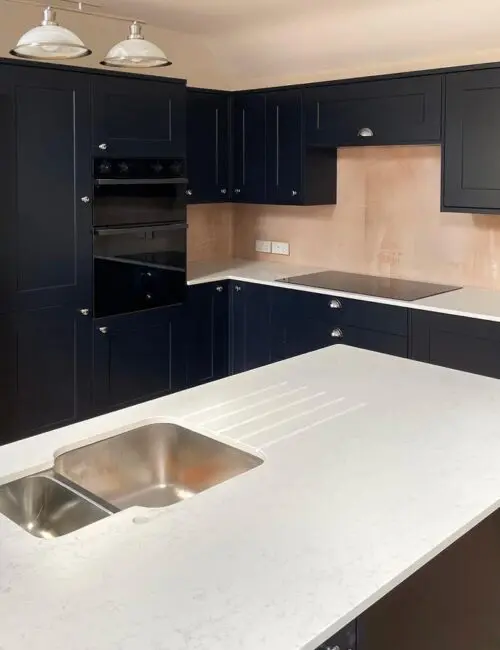 amalfi white quartz worktop