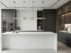 aria white quartz kitchen worktop