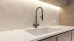 atlas white quartz worktop slab