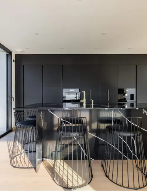 eternal marquina quartz worktop