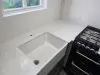 gold superior quartz worktop, brentwood project