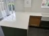gold superior quartz worktop, brentwood project