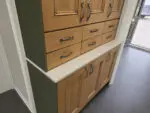 gold superior quartz worktop, brentwood project