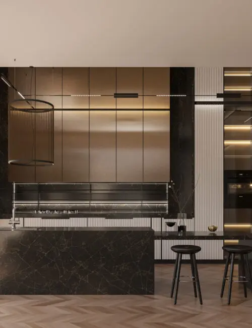 iron ore quartz worktop