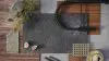 rugged concrete quartz worktop