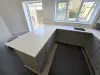 Ultra-white quartz, Richmond, london project