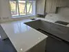 Ultra-white quartz, Richmond, london project