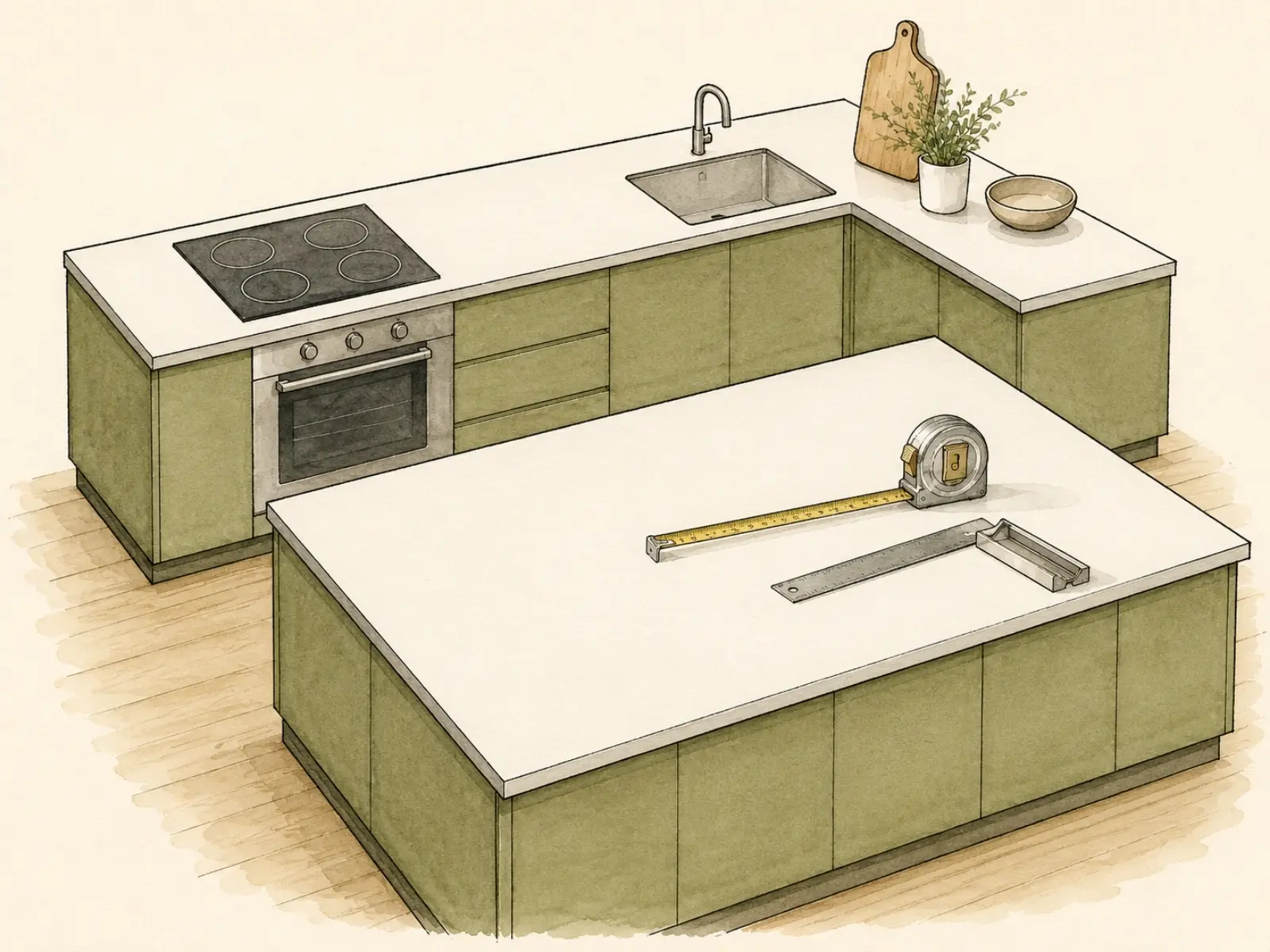 made-to-measure worktop