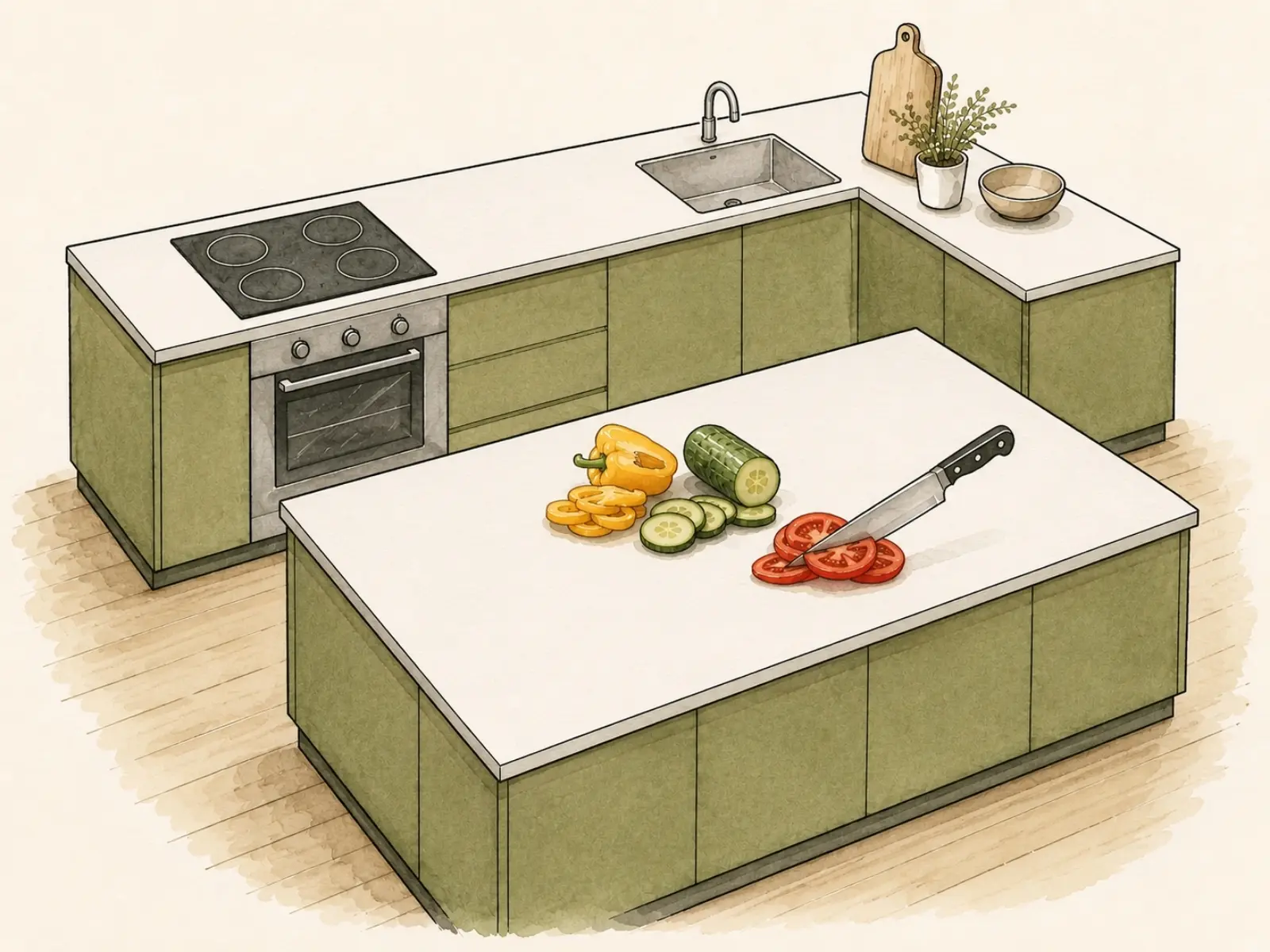scratch resistant worktop