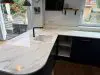 Arabescato brown quartz, Oxford project