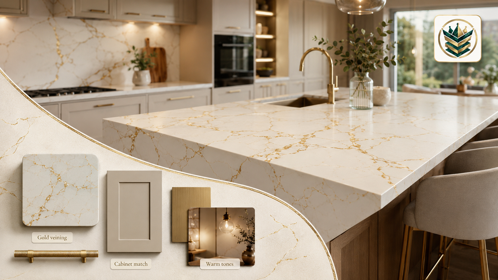 Are Gold-Veined Quartz Worktops Still in Style?