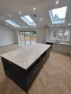 Calacatta Borghini quartz, St Albans project