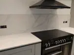 Calacatta Borghini quartz, Watford project