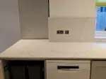 Calacatta Borghini quartz, Watford project