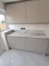 Calacatta Bronze quartz, Chelsea, london project