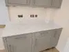 Calacatta Classic quartz, leicester project