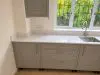 Calacatta Classic quartz, leicester project