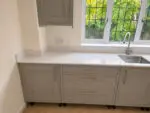 Calacatta Classic quartz, leicester project