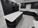 Calacatta Eternal Grey quartz, Guildford Project