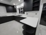 Calacatta Eternal Grey quartz, Guildford Project