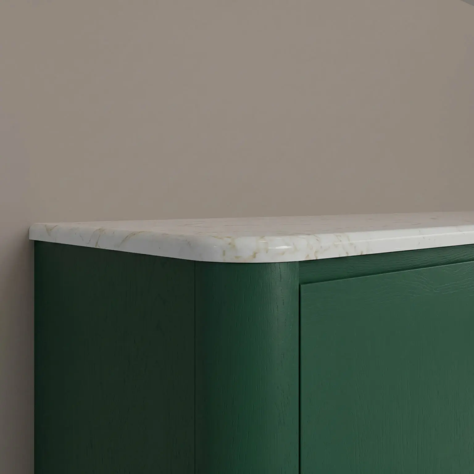 Half Bullnose edge design