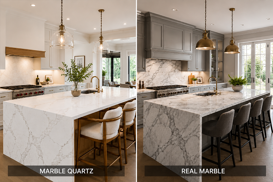 Modern vs classic luxury kitchen
