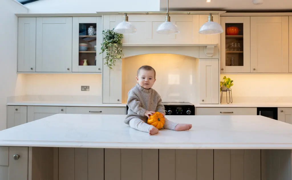 Mono Calacatta Gold quartz worktop