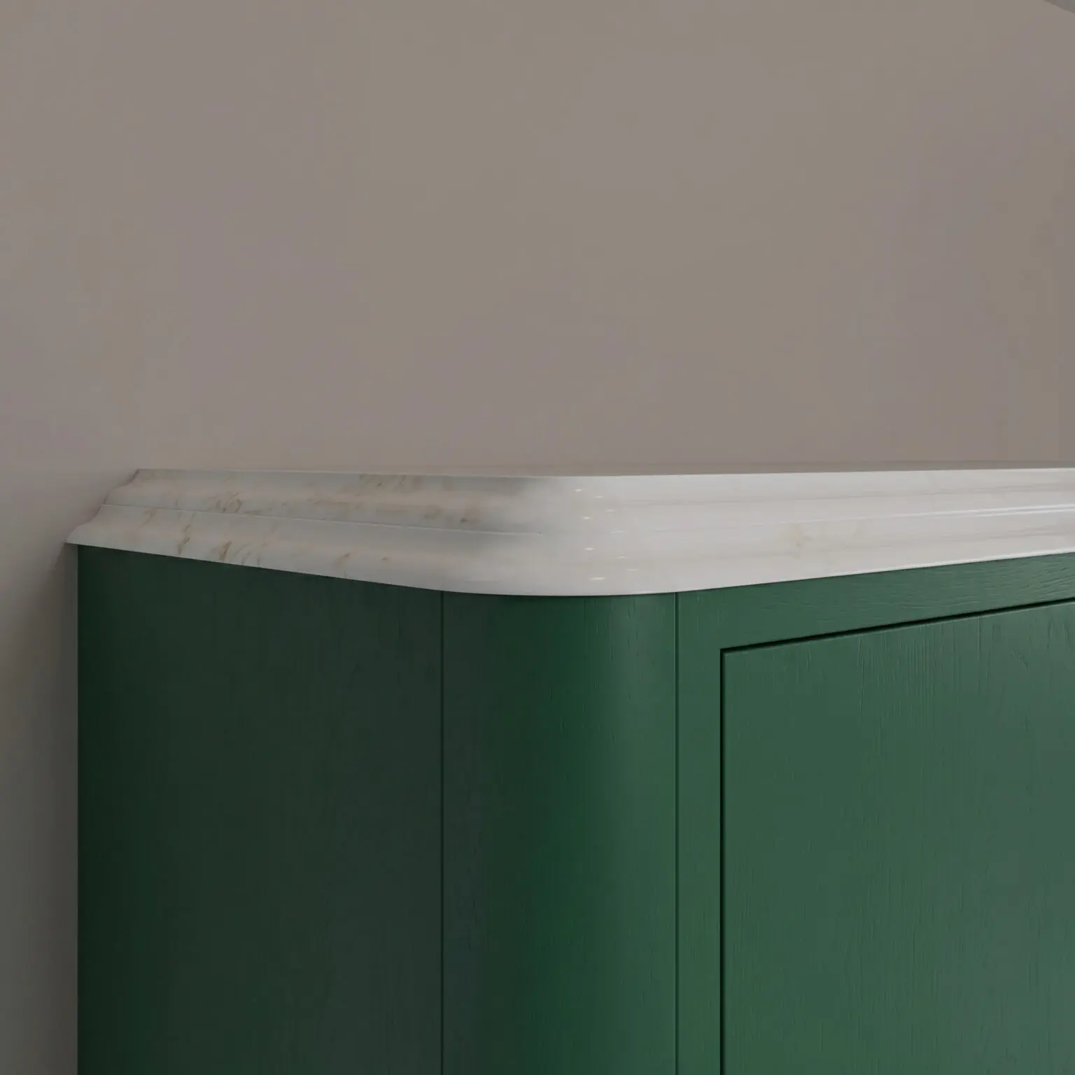 Ogee + Ogee edge design