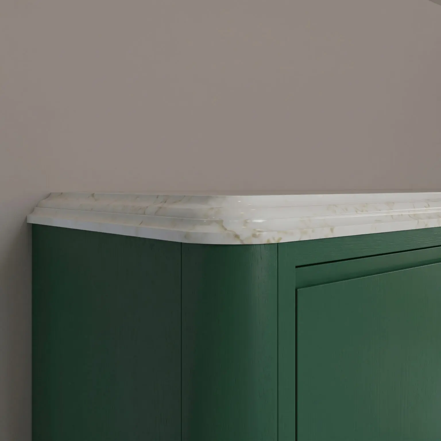 Ogee + Scotia edge design