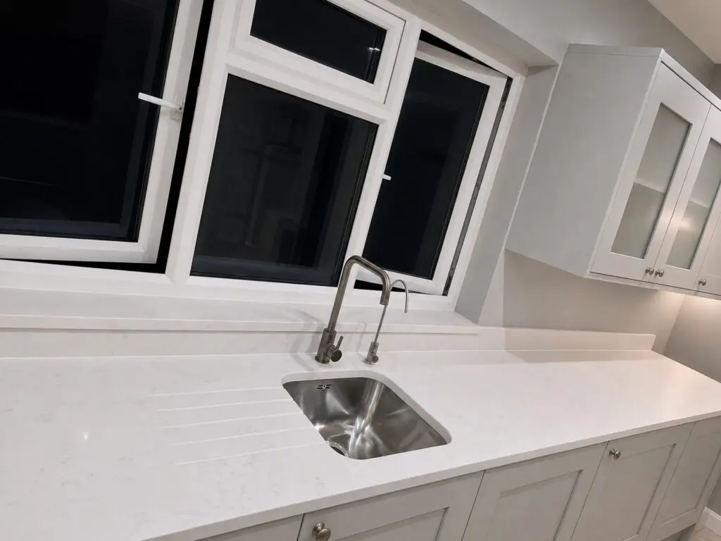 Anjali’s quartz worktop project, Bianco Carrara Quartz in London, 2026 image-3
