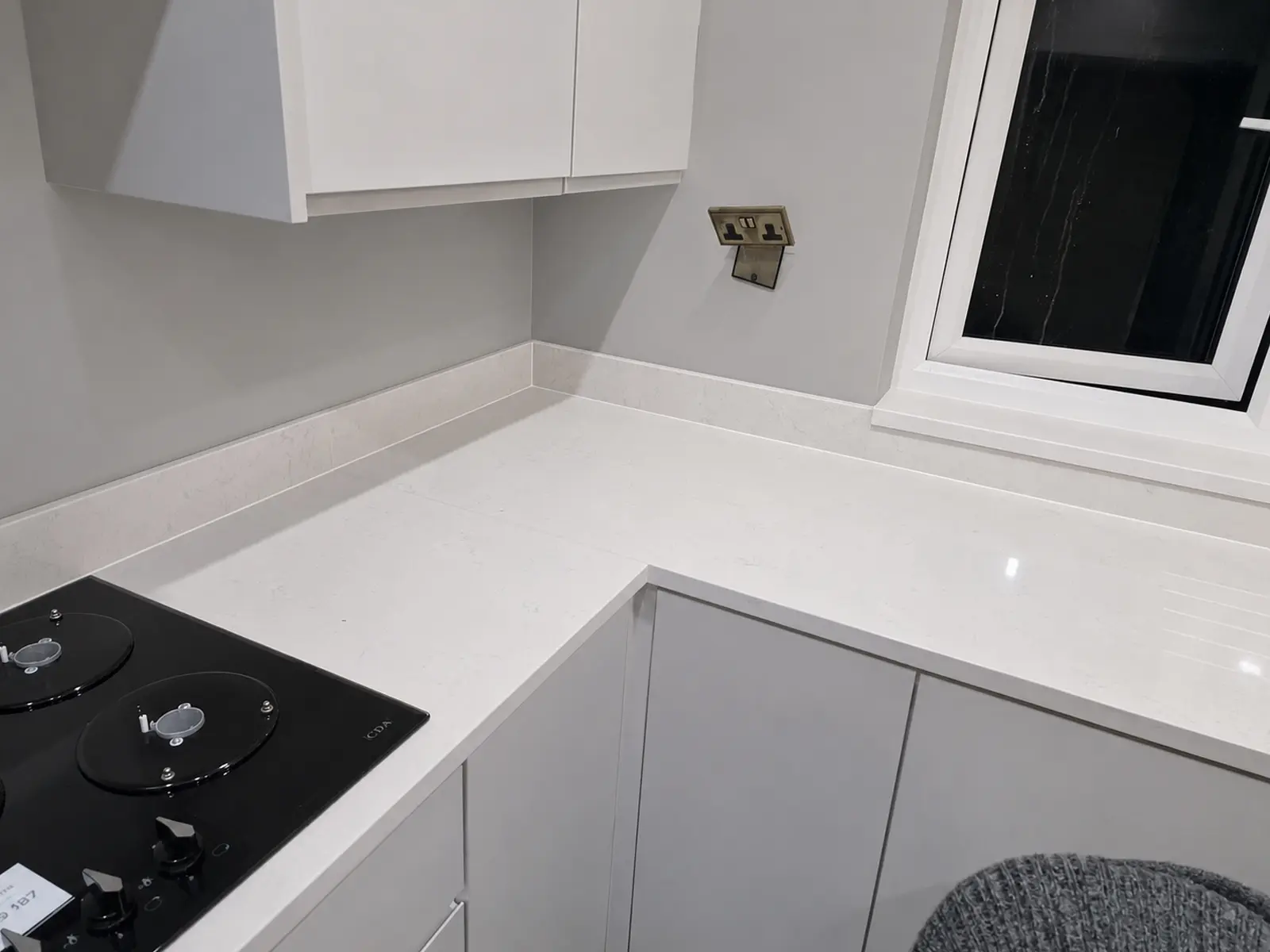 Anjali’s quartz worktop project, Bianco Carrara Quartz in London, 2026 image-4