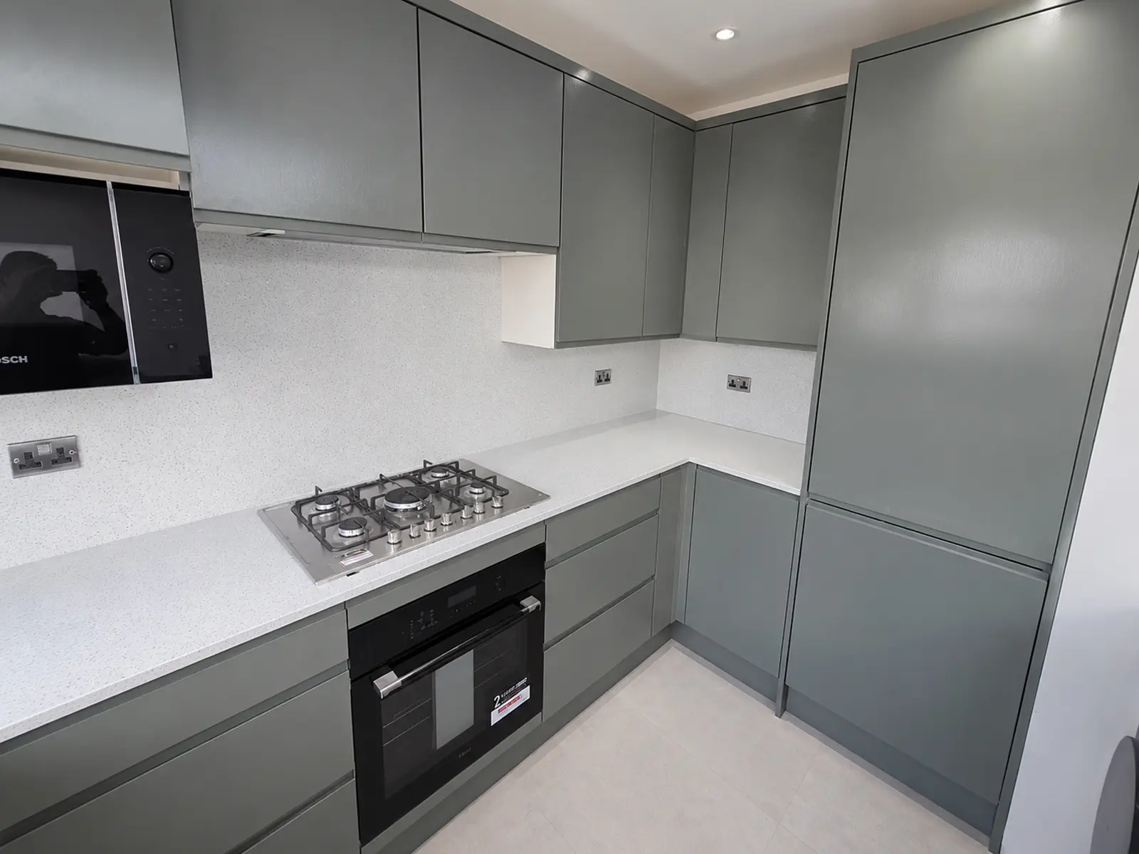 Arctic Starburst quartz worktops in Chelmsford 2025