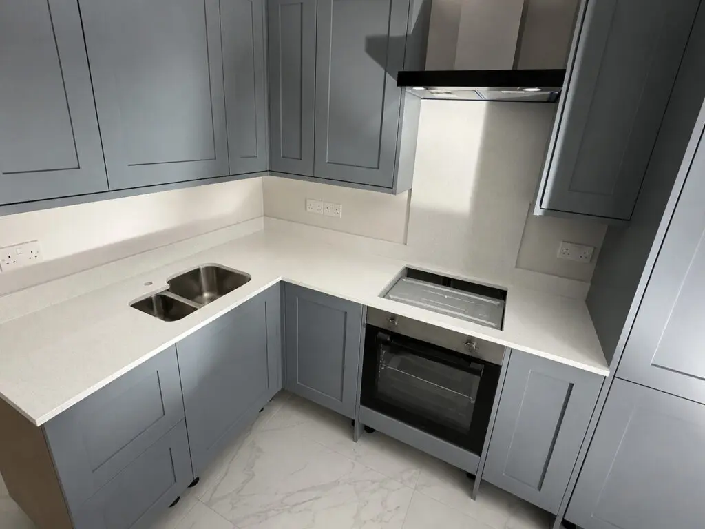 Blackwood’s quartz worktop project, Arctic Starburst in Basingstoke, 2025 image-2