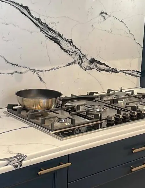 Calacatta Black Fusion Maidstone project