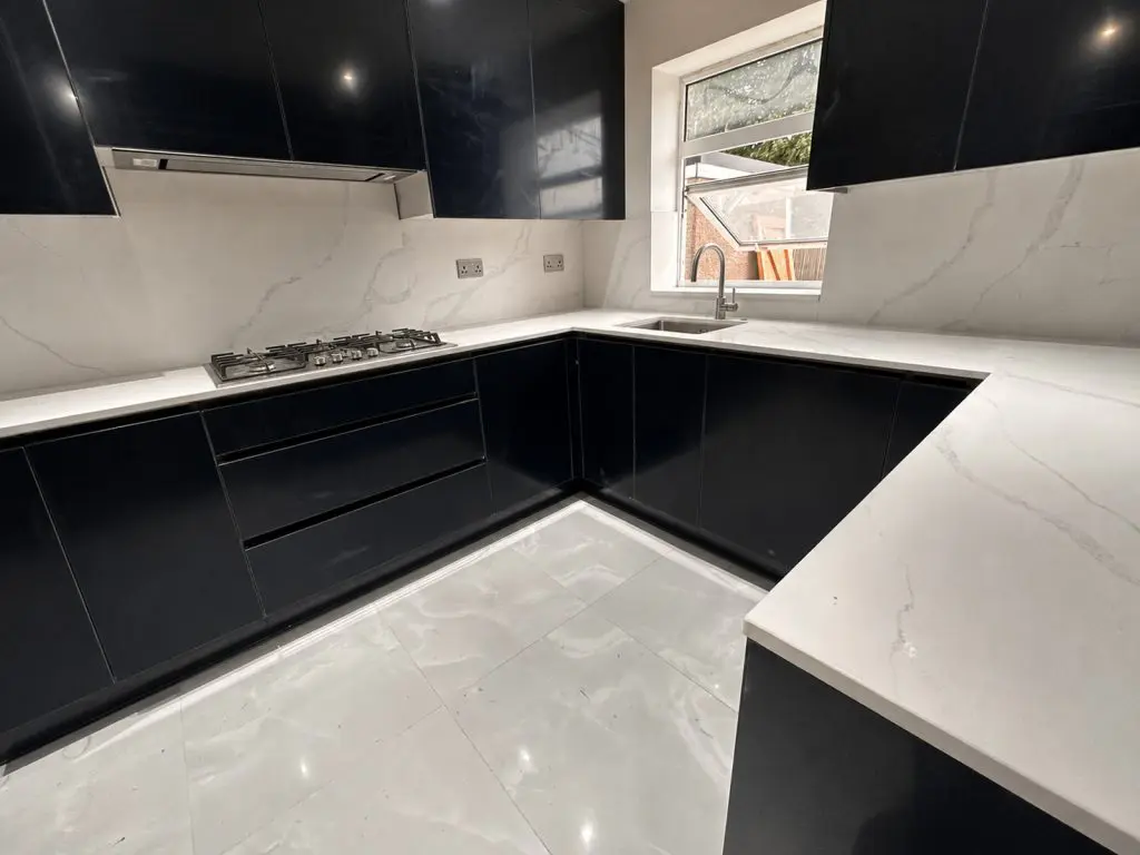 Calacatta Eternal Grey Quartz wokrtops in Maidstone 2026