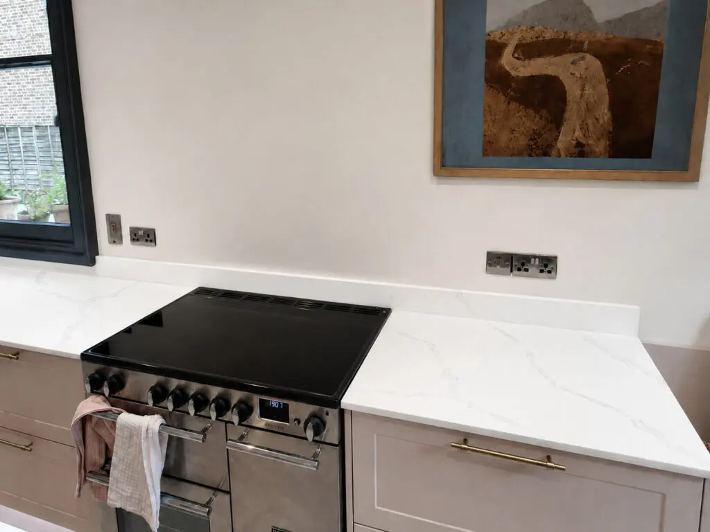 Calacatta Eternal Grey quartz, Maidstone 2025