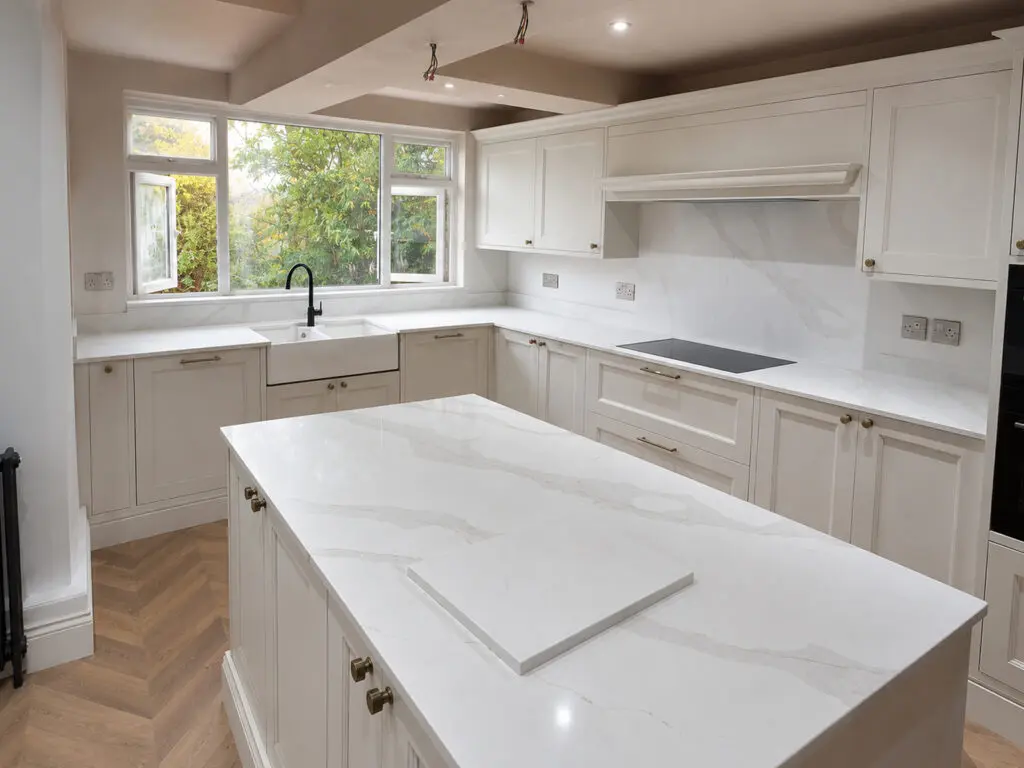 A Stunning Bournemouth Upgrade Featuring Calacatta Gold Quartz