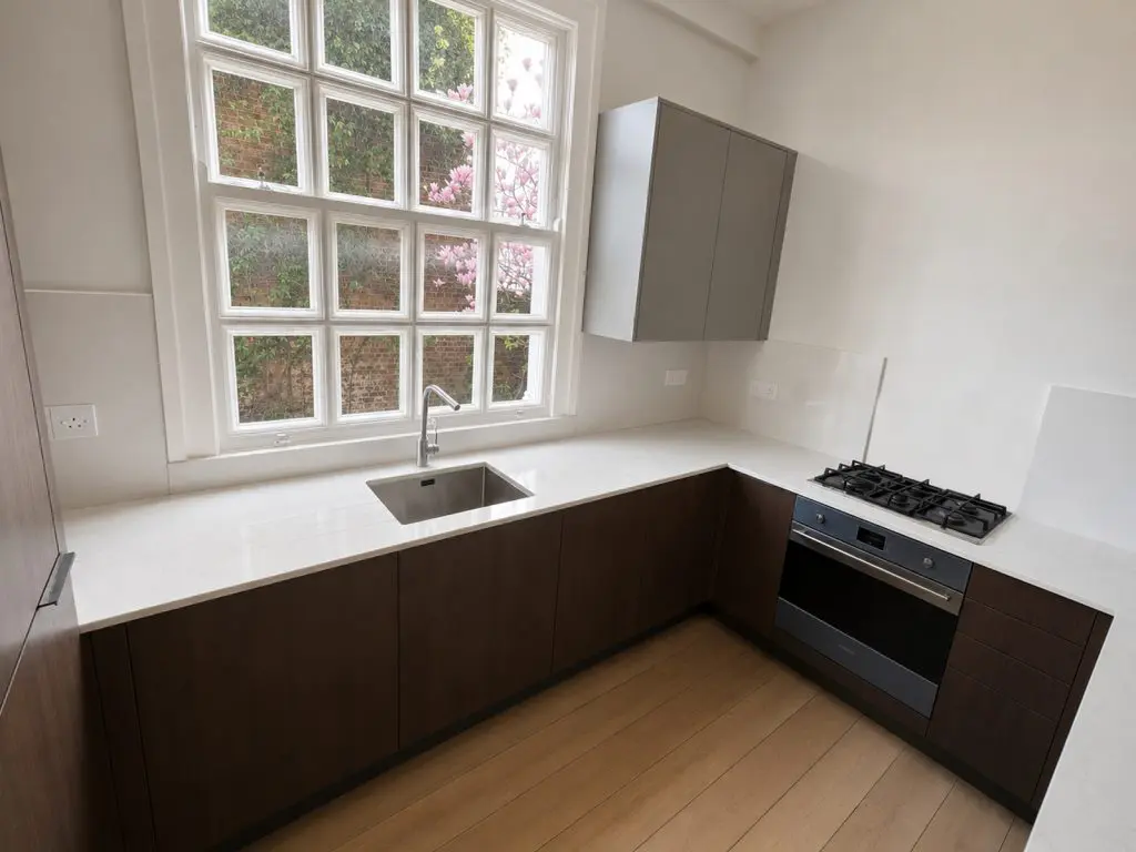 Elegant Northampton Space Featuring Mono Capri White