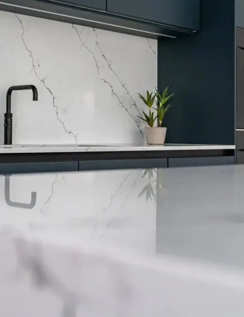 Carrara Venatino full splashback