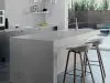 Concrete Oyster Kitchen Island
