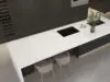 Mellow Gold Quartz, a breakfast bar Richmond project